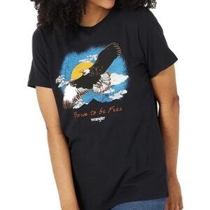 Wrangler Eagle 100% Cotton Graphic T-Shirt